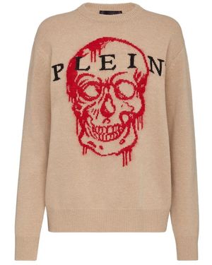 Philipp Plein Round-Neck Knitwear - Rosa