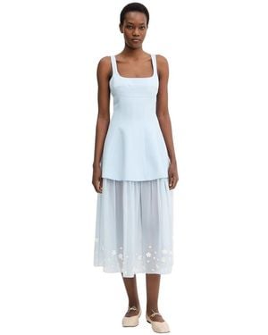 Stine Goya Midi Dresses - Azul