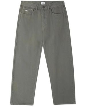 Obey Loose-Fit Jeans - Grey