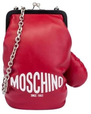 Moschino Cross Body Bags - Red