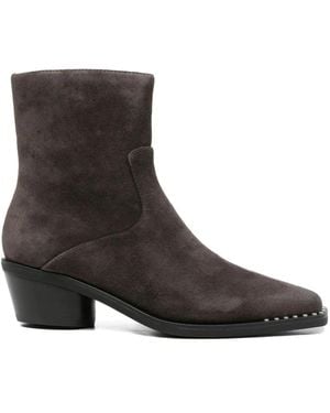 Ash Heeled Boots - Marrón