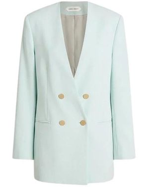 Alberta Ferretti Blazers - Blue