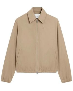Ami Paris Light Jackets - Natural