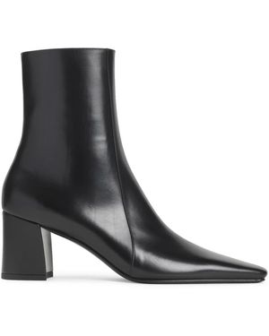 Saint Laurent Heeled Boots - Black