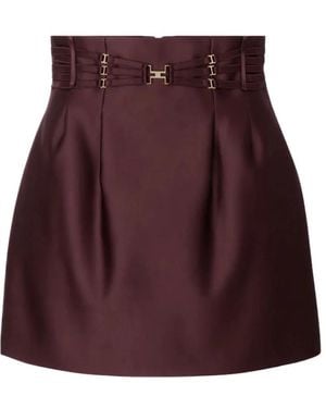 Elisabetta Franchi Short Skirts - Viola