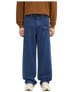 Pleasures Wide Jeans - Blu