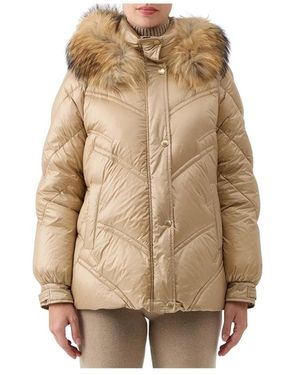Ermanno Scervino Winter Jackets - Natural