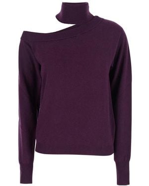 FEDERICA TOSI Turtlenecks - Morado