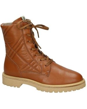 DL SPORT® Schoenen ,Bruin ,Leer 5520 Versione 04 Veterlaars