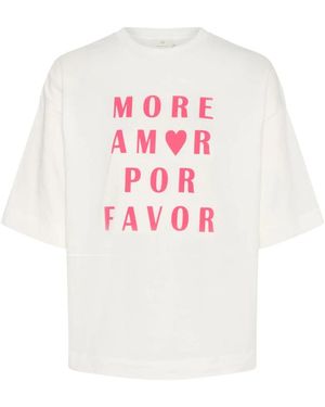 Kaffe T-Shirts - Bianco