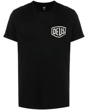 Deus Ex Machina Biarritz Address T-Shirt - Zwart