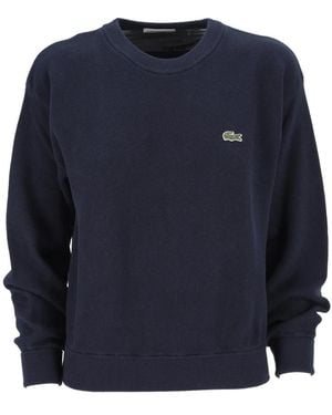 Lacoste Round-Neck Knitwear - Blauw