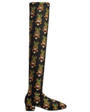 La DoubleJ Schoenen ,Veelkleurig ,Polyester Edie Hoge Laarzen - Meerkleurig