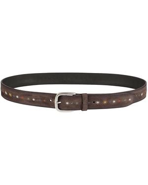 Orciani Hunting Asterisk Sport Gürtel - Braun