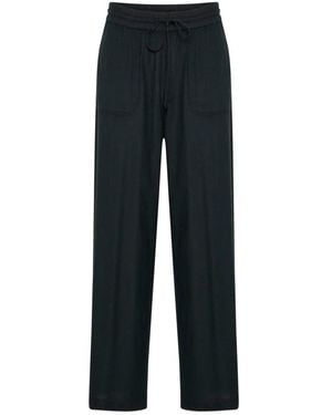 Kaffe Wide Trousers - Negro