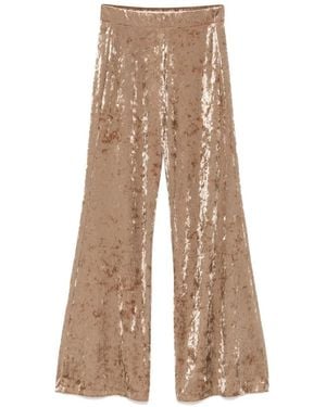 forte_forte Wide Trousers - Neutro