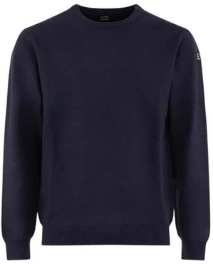 Suns Round-Neck Knitwear - Blue