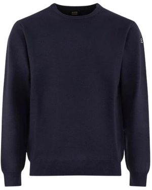 Suns Rondgebreide Trui - Blauw