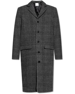 Samsøe & Samsøe Single-Breasted Coats - Gray