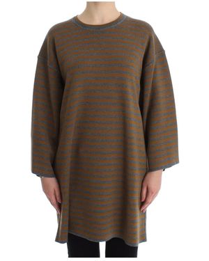 Dolce & Gabbana Round-Neck Knitwear - Brown
