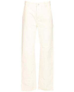 Carhartt Straight Trousers - White