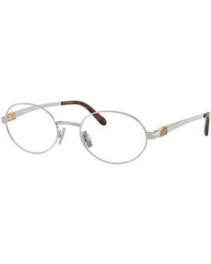 Miu Miu Glasses - Metallic