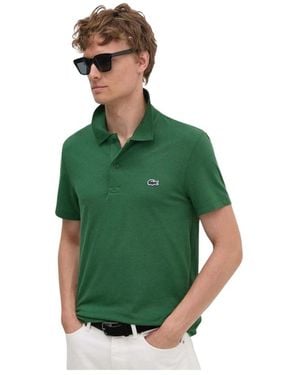 Lacoste Regular Fit Katoenen Blend Poloshirt - Groen