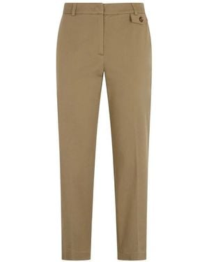 Liu Jo Cropped Pants - Natural