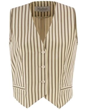 Max Mara Vests - Metallic