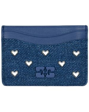 Ganni Wallets & Cardholders - Blue