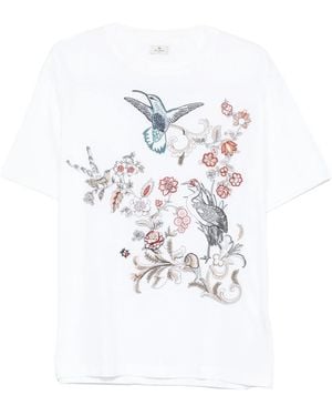 Etro T-Hemden - Wit