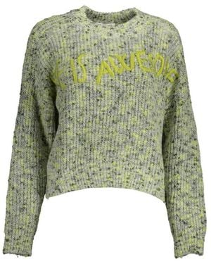 Desigual Round-Neck Knitwear - Vert