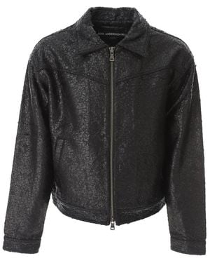 ANDERSSON BELL Leather Jackets - Negro