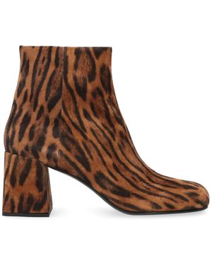 Miu Miu Heeled Boots - Brown