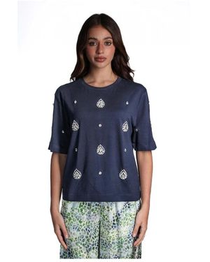 Jijil Jpe26Ts004 T-Shirt - Blauw