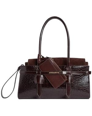 DSquared² Tote Bags - Brown