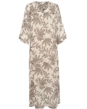 Part Two Midi Dresses - Natural