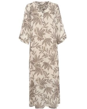 Part Two Midi Dresses - Natural