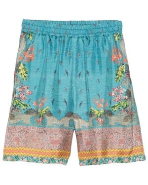 Pierre Louis Mascia Casual Shorts - Blue