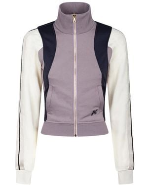 Palm Angels Zip-Throughs - Purple