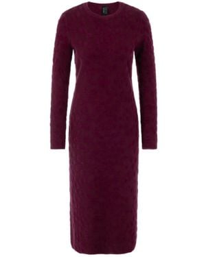 Marc Cain Knitted Dresses - Morado