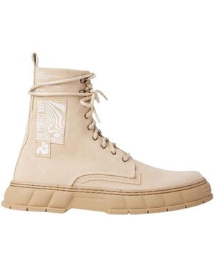 Viron Lace-Up Boots - Neutro