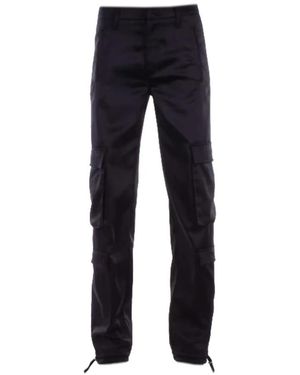Dondup Cargo satinhose für frauen - Blau