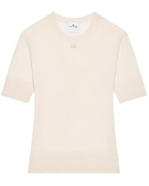 Courreges T-Shirts - Natural
