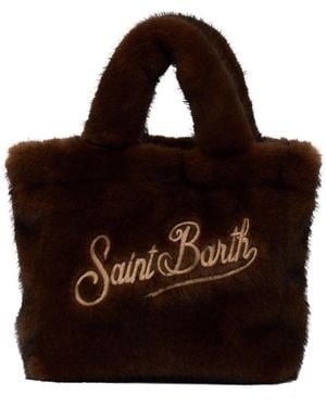 MC2 Saint Barth Tassen ,Bruin ,Leer Vanity Mini