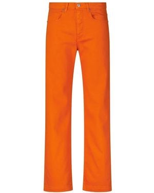 Massimo Alba Straight Jeans - Orange