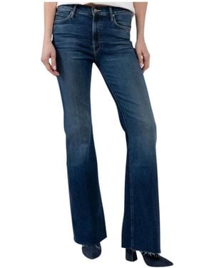 Mother Boot-Cut Jeans - Blauw