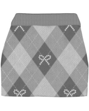 MC2 Saint Barth Short Skirts - Grey