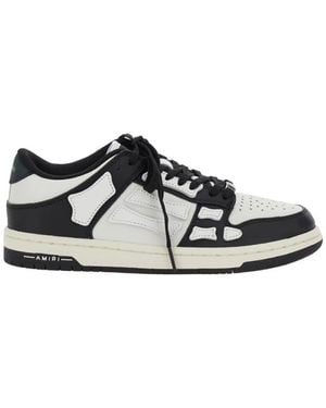 Amiri Zapatillas Negras Bajas Con Puntera Perforada, Mujer, Talla - Negro