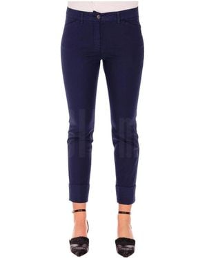 Via Masini 80 Cropped Pants - Blue